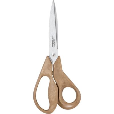 Maped 499111 Ergonomic Wood-Handle Scissors - Universal - 21cm Maped 499111 Ergonomic Wood-Handle Scissors - Universal - 21cm