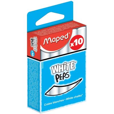 Kreda Maped 341302 - Biała - 10 sztuk Kreda Maped 341302 - Biała - 10 sztuk