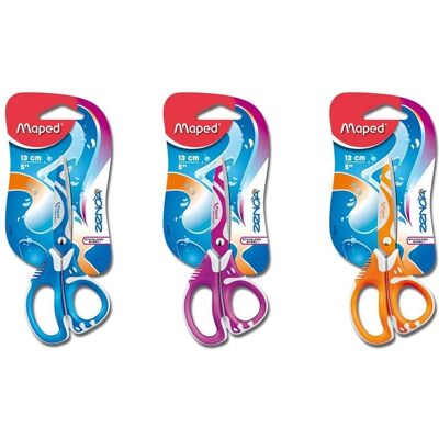 Maped Zenoa Fit Büro- und Bastelscheren - Set, Blau, Orange, Pink Maped Zenoa Fit Büro- und Bastelscheren - Set, Blau, Orange, Pink