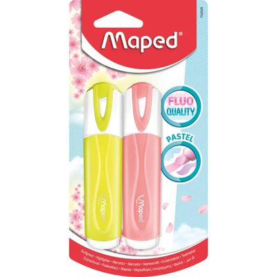 Surligneurs Fluorescents Pastel Maped - Surligneurs Surligneurs Fluorescents Pastel Maped - Surligneurs
