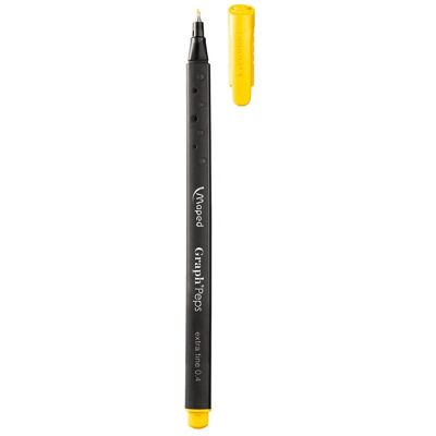 Maped Graph'Peps 12er Pack Filzstifte Extra Fein Gelb - Filzstifte Maped Graph'Peps 12er Pack Filzstifte Extra Fein Gelb - Filzstifte