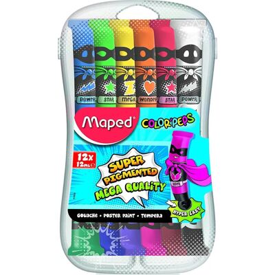 Maped Művész akvarell gouache - 12x12ml - Művészet és kézművesség Maped Művész akvarell gouache - 12x12ml - Művészet és kézművesség