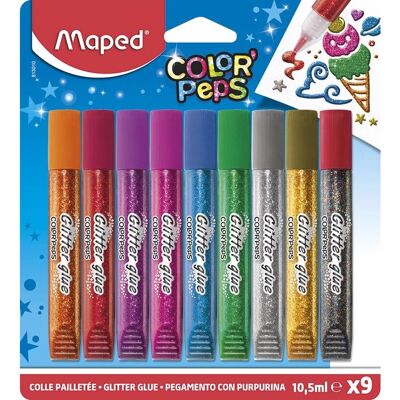 Maped 813010 Bastel- und Kunstbedarf - Bunt Glitterkleber Maped 813010 Bastel- und Kunstbedarf - Bunt Glitterkleber