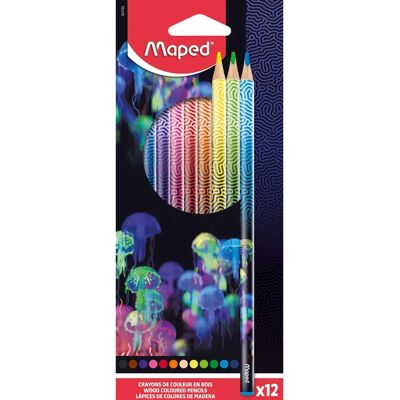 Maped Deepsea Paradise Buntstifte - 12 Stk, 5er Pack Maped Deepsea Paradise Buntstifte - 12 Stk, 5er Pack