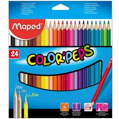Maped Farbige Buntstifte COLOR'PEPS STAR, 36er Schachtel - Buntstifte Maped Farbige Buntstifte COLOR'PEPS STAR, 36er Schachtel - Buntstifte