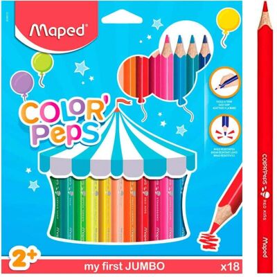 Maped Első Háromszögletű Színes Ceruzák - Színes Ceruzák Maped Első Háromszögletű Színes Ceruzák - Színes Ceruzák