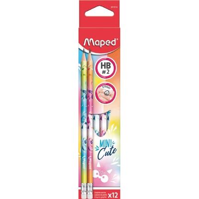 Crayons HB Multicolores Maped - Crayons - Publicité Crayons HB Multicolores Maped - Crayons - Publicité