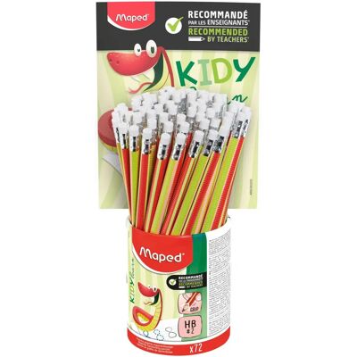 Kidy Learn Griff HB Bleistift - 72 Stück Kidy Learn Griff HB Bleistift - 72 Stück