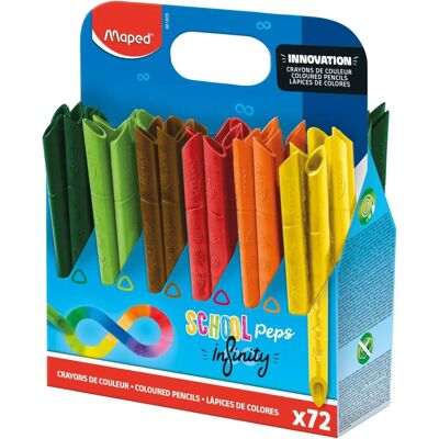 Maped Infinity 72 Colouring Pencils - Colouring Pencils Maped Infinity 72 Colouring Pencils - Colouring Pencils