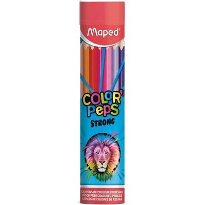 Maped Color Pencils - 24 Assorted - Strong, Resistance, Resin Maped Color Pencils - 24 Assorted - Strong, Resistance, Resin