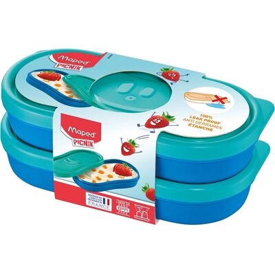 Maped M870903 Szivárgásmentes ételtároló - Mikrózható és mosogatógépben is tisztítható - 150ml Maped M870903 Szivárgásmentes ételtároló - Mikrózható és mosogatógépben is tisztítható - 150ml