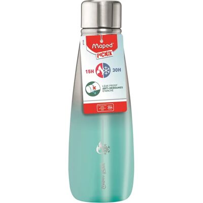 Maped Adult 500ml Bouteille Isotherme Turquoise - Bouteille Isotherme Maped Adult 500ml Bouteille Isotherme Turquoise - Bouteille Isotherme