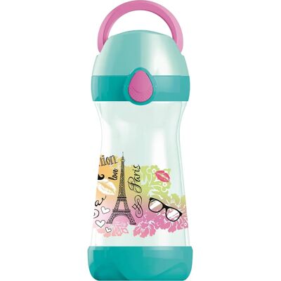 Maped Paris Fashion Trinkflasche - Auslaufsicher, Abnehmbar, Spülmaschinenfest - 0,43L Maped Paris Fashion Trinkflasche - Auslaufsicher, Abnehmbar, Spülmaschinenfest - 0,43L