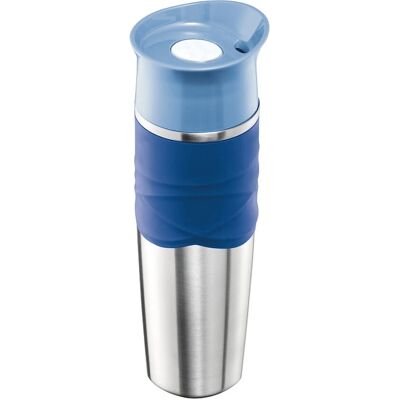 Maped Edelstahl-Vakuumflasche - 0,32L, Blau, Isoliert Maped Edelstahl-Vakuumflasche - 0,32L, Blau, Isoliert