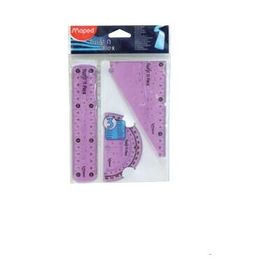Ensemble de règles Maped 895024 - 3 pièces design flexible - Publicité Ensemble de règles Maped 895024 - 3 pièces design flexible - Publicité