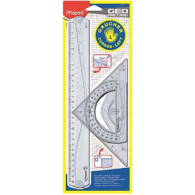 Maped M897118 Jobbkezes Geometria készlet - Vonallap, Szögmérő, Szögmérő Maped M897118 Jobbkezes Geometria készlet - Vonallap, Szögmérő, Szögmérő