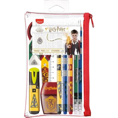Maped Harry Potter Zubehör-Set - 10 Stück, 2er Pack, Pink Maped Harry Potter Zubehör-Set - 10 Stück, 2er Pack, Pink