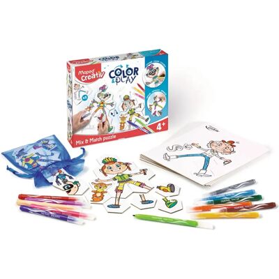 Maped 907001 Művészeti / kézműves puzzle – 5 puzzle és marker Maped 907001 Művészeti / kézműves puzzle – 5 puzzle és marker