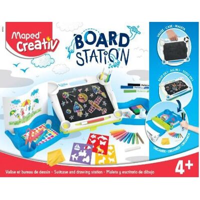 Maped 907025 Giocattolo artistico cancellabile - Spazio di archiviazione creativo e scrivania Maped 907025 Giocattolo artistico cancellabile - Spazio di archiviazione creativo e scrivania