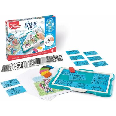 Maped Creative Texture Art Kit with Drawing Table Maped Creative Texture Art Kit with Drawing Table