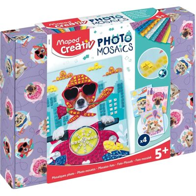 Kit Mosaici Fotografici Creativi Maped - Animali Carini Kit Mosaici Fotografici Creativi Maped - Animali Carini