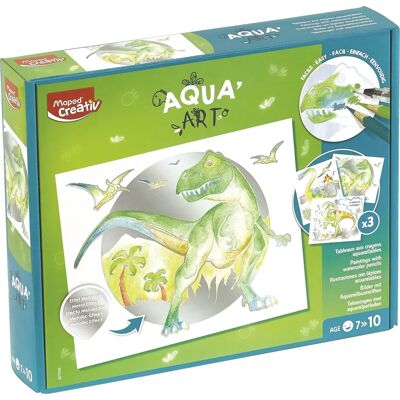 Maped Aqua Art Dinosaur Kreativset - Kreativt Spel för Barn Maped Aqua Art Dinosaur Kreativset - Kreativt Spel för Barn