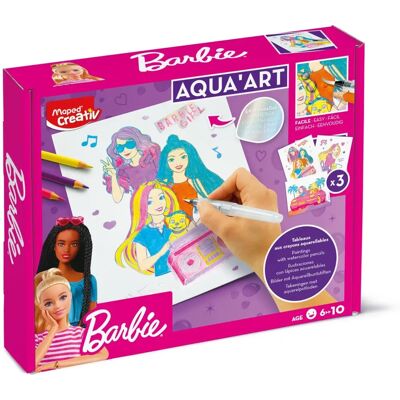 Maped Art Aqua Art Barbie Kreativt Set - Konstmaterial Maped Art Aqua Art Barbie Kreativt Set - Konstmaterial