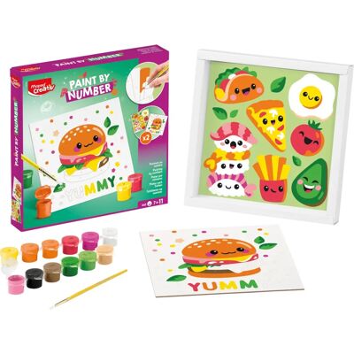 Maped Creativ Malen-nach-Zahlen-Set - 2 Bilder 20x20cm - Kreativ & Spaß Maped Creativ Malen-nach-Zahlen-Set - 2 Bilder 20x20cm - Kreativ & Spaß