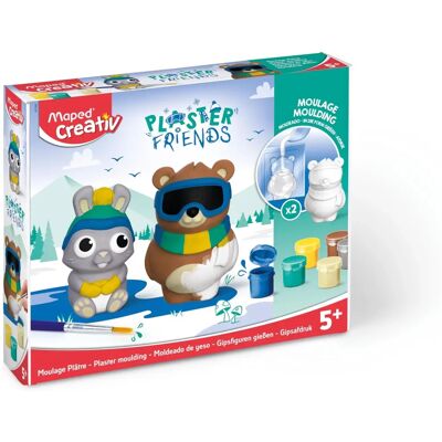 Maped Creativ Amis en Plâtre - Hiver - Kit Créatif pour Enfants Maped Creativ Amis en Plâtre - Hiver - Kit Créatif pour Enfants