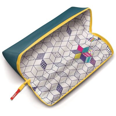Trousse Réversible Verte Maped - 22x6cm - Basic Trousse Réversible Verte Maped - 22x6cm - Basic