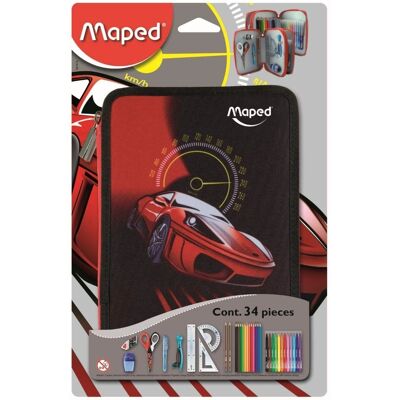 Maped 967430 Trousse en Polyester Multicolore - Trousse Maped 967430 Trousse en Polyester Multicolore - Trousse