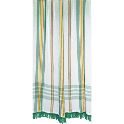 POYET MOTTE - Tenda marsigliese tessuta - Verde - Curtains POYET MOTTE - Tenda marsigliese tessuta - Verde - Curtains