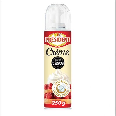 Crème Chantilly Président 250g - Crème chantilly - Publicité Crème Chantilly Président 250g - Crème chantilly - Publicité