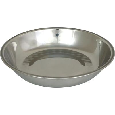 Assiette de Camping en Acier Inoxydable Cao - 19cm - Extérieur Assiette de Camping en Acier Inoxydable Cao - 19cm - Extérieur