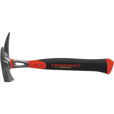 Peddinghaus Kopf G.850g - Hammer mit Magnet, Rau, Zweikomponentengriff Peddinghaus Kopf G.850g - Hammer mit Magnet, Rau, Zweikomponentengriff