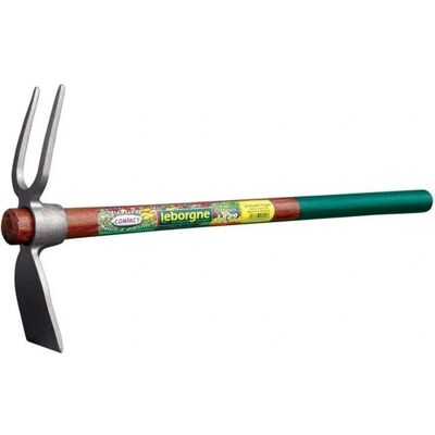 Serfouette Leborgne 22 cm Testa in acciaio forgiato - Manico in legno 50cm - Attrezzo da giardino Serfouette Leborgne 22 cm Testa in acciaio forgiato - Manico in legno 50cm - Attrezzo da giardino