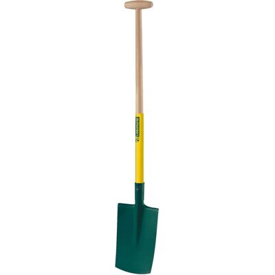 Pelle de Jardin Leborgne - 28 cm Manche en Bois, Bord Arrondi, Repose-pied - Outil de Jardin - Publicité Pelle de Jardin Leborgne - 28 cm Manche en Bois, Bord Arrondi, Repose-pied - Outil de Jardin - Publicité