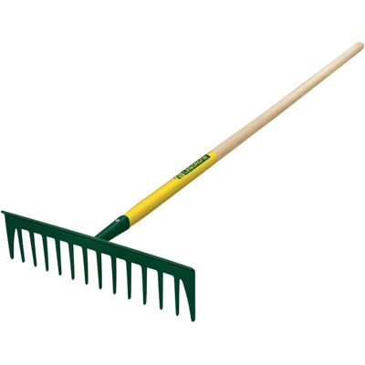 Leborgne Râteau Batipro 14 dents droites manche bois 150 cm certifié PEFC - Râteau de jardin - Publicité Leborgne Râteau Batipro 14 dents droites manche bois 150 cm certifié PEFC - Râteau de jardin - Publicité