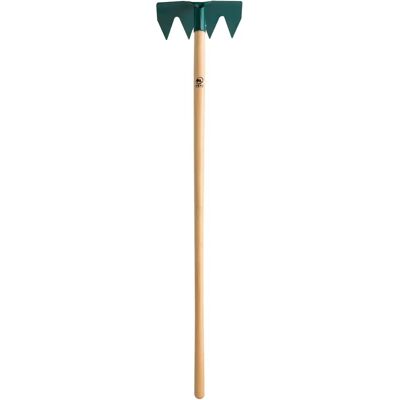 Rastrello da giardino Leborgne - Manico in legno di 130 cm - Punte in acciaio forgiato Rastrello da giardino Leborgne - Manico in legno di 130 cm - Punte in acciaio forgiato