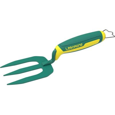 Fourche de jardin LEBORGENE - Lames épaisses 2,5mm - Poignée ergonomique - Publicité Fourche de jardin LEBORGENE - Lames épaisses 2,5mm - Poignée ergonomique - Publicité