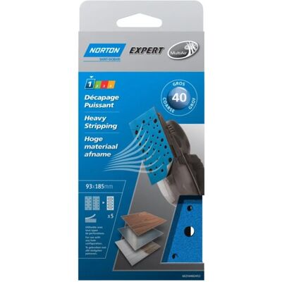 Norton 93x185mm Multi-Air Korn 40 Schleifscheibe - Produkttyp Norton 93x185mm Multi-Air Korn 40 Schleifscheibe - Produkttyp