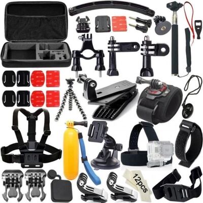 AZPower - 50-in-1 - Noir - GoPro accessories kit - Publicité AZPower - 50-in-1 - Noir - GoPro accessories kit - Publicité