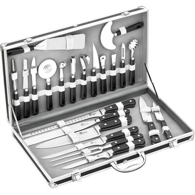 Pradel Excellence Messerset - 22 Teile Edelstahl Küchenwerkzeuge Pradel Excellence Messerset - 22 Teile Edelstahl Küchenwerkzeuge