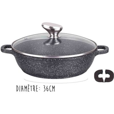 Pradel Excellence - 52412 M - Fonte - Casserole Pot - Publicité Pradel Excellence - 52412 M - Fonte - Casserole Pot - Publicité