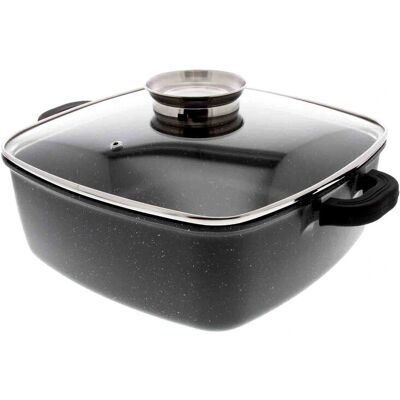 Pradel Excellence - 52524 M - Carré - Acier inoxydable - Casserole - Publicité Pradel Excellence - 52524 M - Carré - Acier inoxydable - Casserole - Publicité