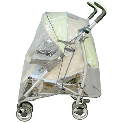 Housse de pluie Bambikid - Transparent pour poussettes - Publicité Housse de pluie Bambikid - Transparent pour poussettes - Publicité