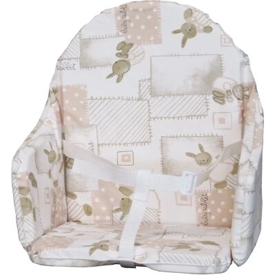 Chaise haute pour enfant BAMBISOL Plaque en mousse avec sangles Chaise haute pour enfant BAMBISOL Plaque en mousse avec sangles