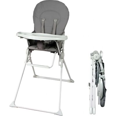 Chaise haute Bambisol Grise - 4 Positions Chaise haute Bambisol Grise - 4 Positions