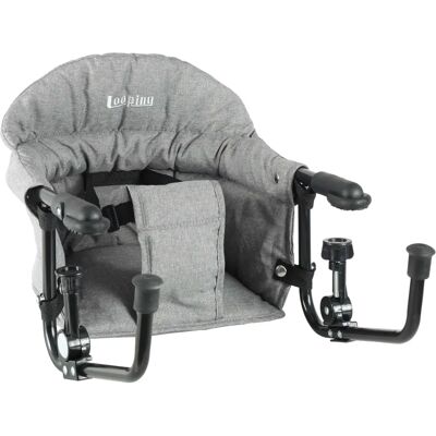 Silla Alta Bambisol Gris - Ajustable y Compacta - Soporta 15kg Silla Alta Bambisol Gris - Ajustable y Compacta - Soporta 15kg