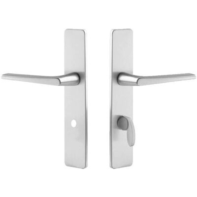 Ensemble Porte Riviera BEZAULT - Poignée, 195mm, Argent - Serrure - Publicité Ensemble Porte Riviera BEZAULT - Poignée, 195mm, Argent - Serrure - Publicité
